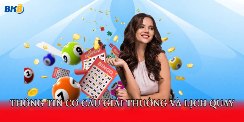 Thông tin về cơ cấu giải thưởng và lịch quay